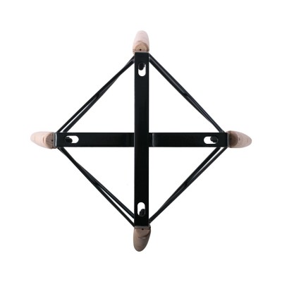 ART Wood Βάση Τραπεζιού Φυσικό (2,70kg) 54x54x70 / Eπιφάνειες 60-80cm/Ε7085