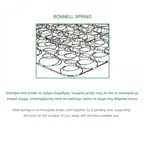 ΣΤΡΩΜΑ Bonnell Spring Διπλής Όψης (Roll Pack) 150x200x19cm/Ε2054,4Β Υπνοδωμάτιο ΣΤΡΩΜΑ Bonnell Spring Διπλής Όψης (Roll Pack) 150x200x19cm/Ε2054,4Β Υπνοδωμάτιο