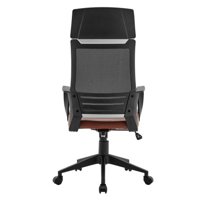 BF2500 Πολυθρόνα Γραφείου Διευθυντή Mesh Μαύρο - Pu Καφέ 58x62x116/126cm/ΕΟ607,3 Έπιπλα Γραφείου BF2500 Πολυθρόνα Γραφείου Διευθυντή Mesh Μαύρο - Pu Καφέ 58x62x116/126cm/ΕΟ607,3 Έπιπλα Γραφείου