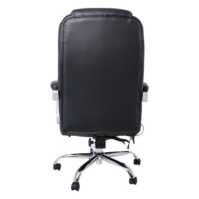 BF8550 Massage Relax Πολυθρόνα Γραφείου Διευθυντή, Βάση Χρώμιο με Υποπόδιο, Pu Μαύρο 68x64-135x118/127cm/ΕΟ284,1 BF8550 Massage Relax Πολυθρόνα Γραφείου Διευθυντή, Βάση Χρώμιο με Υποπόδιο, Pu Μαύρο 68x64-135x118/127cm/ΕΟ284,1