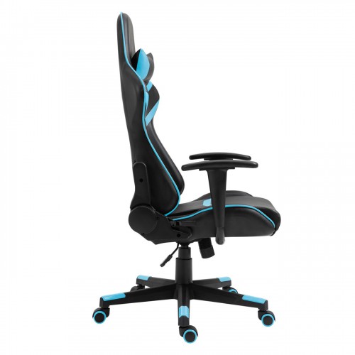 BF9050 Gaming Πολυθρόνα Γραφείου, Ανάκλιση Πλάτης έως 90°, Pu Μαύρο - Μπλε 67x69x124/134cm/ΕΟ588,2 BF9050 Gaming Πολυθρόνα Γραφείου, Ανάκλιση Πλάτης έως 90°, Pu Μαύρο - Μπλε 67x69x124/134cm/ΕΟ588,2