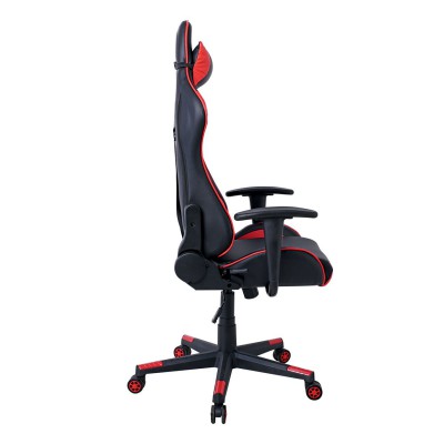 BF8050 Gaming Πολυθρόνα Γραφείου, Ανάκλιση Πλάτης έως 90°, Pu Μαύρο - Κόκκινο 70x67/134x125/135cm/ΕΟ577 BF8050 Gaming Πολυθρόνα Γραφείου, Ανάκλιση Πλάτης έως 90°, Pu Μαύρο - Κόκκινο 70x67/134x125/135cm/ΕΟ577