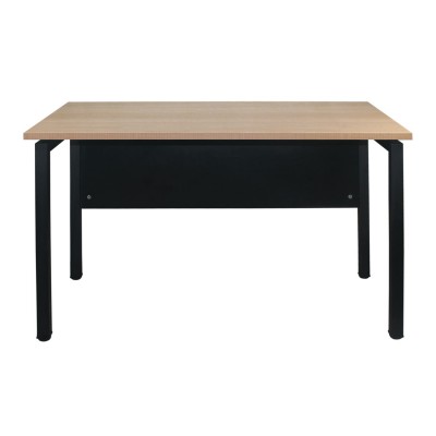 UNIT Γραφείο Μέταλλο Βαφή Μαύρο, Melamine Απόχρωση Sonoma 120x60x75cm/ΕΟ436,1 UNIT Γραφείο Μέταλλο Βαφή Μαύρο, Melamine Απόχρωση Sonoma 120x60x75cm/ΕΟ436,1