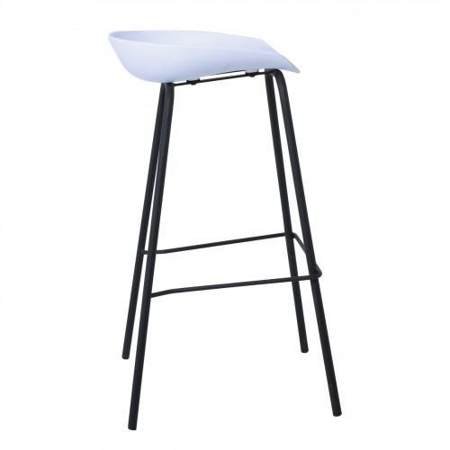 PENTOS Σκαμπό BAR, Μέταλλο Βαφή Μαύρο, PP Άσπρο 49x46x76/83cm/Ε511,20 Τραπεζαρία PENTOS Σκαμπό BAR, Μέταλλο Βαφή Μαύρο, PP Άσπρο 49x46x76/83cm/Ε511,20 Τραπεζαρία
