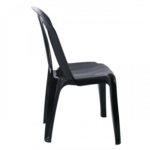 IRIDE Καρέκλα Στοιβαζόμενη, ΡΡ Ανθρακί 48x55x84cm/Ε369,1 IRIDE Καρέκλα Στοιβαζόμενη, ΡΡ Ανθρακί 48x55x84cm/Ε369,1
