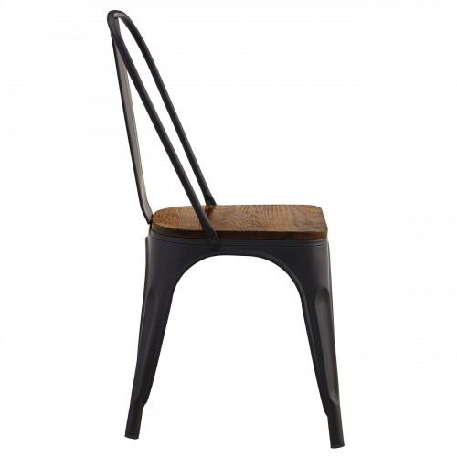 RELIX Wood Καρέκλα, Μέταλλο Βαφή Μαύρο Extra Matt, Απόχρωση Ξύλου Dark Oak 45x53x85cm/Ε5191W,1W Εξωτερικού Χώρου RELIX Wood Καρέκλα, Μέταλλο Βαφή Μαύρο Extra Matt, Απόχρωση Ξύλου Dark Oak 45x53x85cm/Ε5191W,1W Εξωτερικού Χώρου