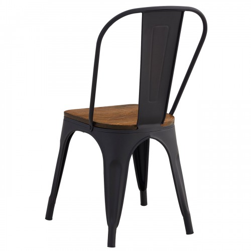 RELIX Wood Καρέκλα, Μέταλλο Βαφή Μαύρο Extra Matt, Απόχρωση Ξύλου Dark Oak 45x53x85cm/Ε5191W,1W Εξωτερικού Χώρου RELIX Wood Καρέκλα, Μέταλλο Βαφή Μαύρο Extra Matt, Απόχρωση Ξύλου Dark Oak 45x53x85cm/Ε5191W,1W Εξωτερικού Χώρου