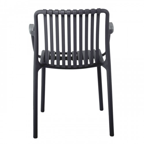 MODA Πολυθρόνα Στοιβαζόμενη PP - UV Ανθρακί 57x58x80cm/Ε3800,2 Εξωτερικού Χώρου MODA Πολυθρόνα Στοιβαζόμενη PP - UV Ανθρακί 57x58x80cm/Ε3800,2 Εξωτερικού Χώρου