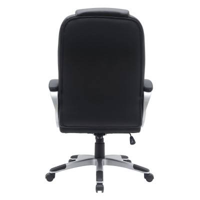 BF6950W Πολυθρόνα Γραφείου Διευθυντή, Pu Μαύρο 65x70x110/120cm/ΕΟ278,1W Έπιπλα Γραφείου