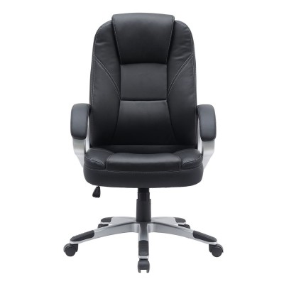 BF6950W Πολυθρόνα Γραφείου Διευθυντή, Pu Μαύρο 65x70x110/120cm/ΕΟ278,1W Έπιπλα Γραφείου