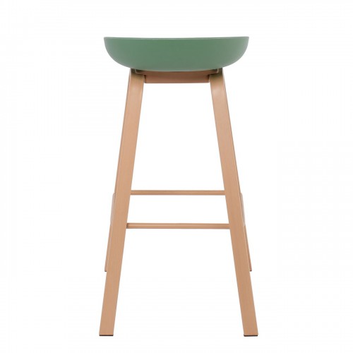 PENT Σκαμπό Bar, Μέταλλο Βαφή Φυσικό, PP Πράσινο 42x52x74cm/ΕΜ1531,3 Τραπεζαρία PENT Σκαμπό Bar, Μέταλλο Βαφή Φυσικό, PP Πράσινο 42x52x74cm/ΕΜ1531,3 Τραπεζαρία