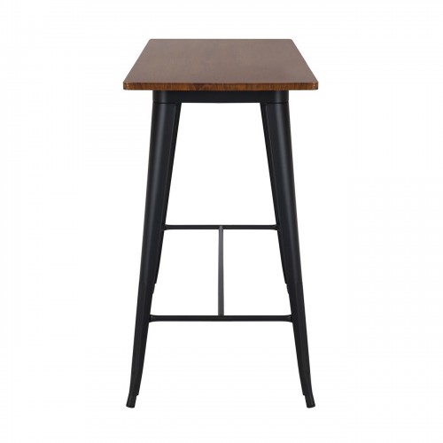 RELIX Wood Dark Oak Τραπέζι Bar-Pro, Μέταλλο Βαφή Μαύρο 120x60x102cm/Ε5212,1W RELIX Wood Dark Oak Τραπέζι Bar-Pro, Μέταλλο Βαφή Μαύρο 120x60x102cm/Ε5212,1W