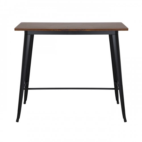 RELIX Wood Dark Oak Τραπέζι Bar-Pro, Μέταλλο Βαφή Μαύρο 120x60x102cm/Ε5212,1W RELIX Wood Dark Oak Τραπέζι Bar-Pro, Μέταλλο Βαφή Μαύρο 120x60x102cm/Ε5212,1W