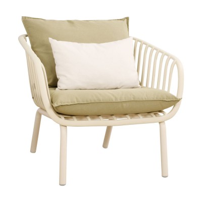 ASTRID Set Σαλόνι Κήπου 5τεμ, PP & Μέταλλο Cream, Μαξιλάρια Sandy Green 2 Πολυθρ+1 Καναπ+2 Τραπεζάκια/Ε322,S ASTRID Set Σαλόνι Κήπου 5τεμ, PP & Μέταλλο Cream, Μαξιλάρια Sandy Green 2 Πολυθρ+1 Καναπ+2 Τραπεζάκια/Ε322,S