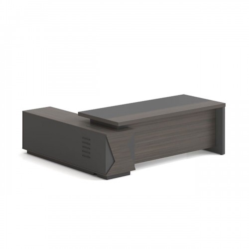 VIP Γραφείο Δεξιά Γωνία, Απόχρωση Grey Walnut 200x180x75cm/ΕΟ929,R Έπιπλα Γραφείου VIP Γραφείο Δεξιά Γωνία, Απόχρωση Grey Walnut 200x180x75cm/ΕΟ929,R Έπιπλα Γραφείου