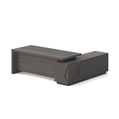 VIP Γραφείο Αριστερή Γωνία, Απόχρωση Grey Walnut 180x90x75/180x50x62 cm/ΕΟ929,L VIP Γραφείο Αριστερή Γωνία, Απόχρωση Grey Walnut 180x90x75/180x50x62 cm/ΕΟ929,L