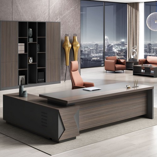 VIP Γραφείο Δεξιά Γωνία, Απόχρωση Grey Walnut 200x180x75cm/ΕΟ929,R Έπιπλα Γραφείου VIP Γραφείο Δεξιά Γωνία, Απόχρωση Grey Walnut 200x180x75cm/ΕΟ929,R Έπιπλα Γραφείου
