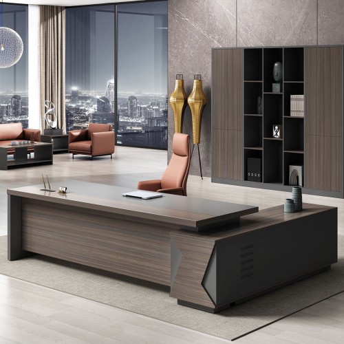 VIP Γραφείο Αριστερή Γωνία, Απόχρωση Grey Walnut 180x90x75/180x50x62 cm/ΕΟ929,L VIP Γραφείο Αριστερή Γωνία, Απόχρωση Grey Walnut 180x90x75/180x50x62 cm/ΕΟ929,L