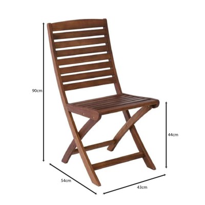 ΣΕΤ SPOT Καρέκλα Πτυσσόμενη Ξύλο Acacia 43x54x90cm/Ε20204,9 ΣΕΤ SPOT Καρέκλα Πτυσσόμενη Ξύλο Acacia 43x54x90cm/Ε20204,9