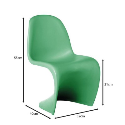 BLEND Kid Καρέκλα, PP Sandy Green 32x40x55cm/ΕΚ993,5 BLEND Kid Καρέκλα, PP Sandy Green 32x40x55cm/ΕΚ993,5