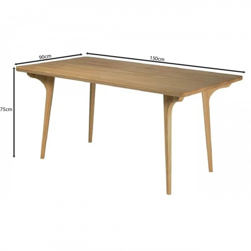 AVERY Τραπέζι Τραπεζαρίας, Απόχρωση Φυσικό 150x90x75cm/Ε7670,2 Τραπεζαρία