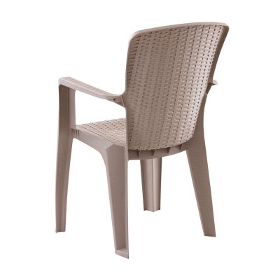 SIDE Πολυθρόνα Κήπου-Βεράντας Στοιβαζόμενη, (Rattan Look) PP-UV Απόχρωση Cappuccino 59x61x89cm/Ε3031,1 SIDE Πολυθρόνα Κήπου-Βεράντας Στοιβαζόμενη, (Rattan Look) PP-UV Απόχρωση Cappuccino 59x61x89cm/Ε3031,1