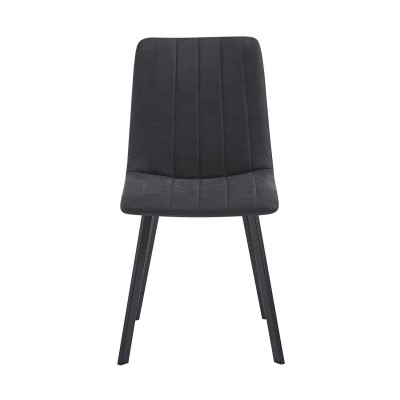 ΣΕΤ BETTY Καρέκλα Μέταλλο Βαφή Μαύρο, Ύφασμα Suede Μαύρο 45x60x87cm/ΕΜ791,4 Τραπεζαρία ΣΕΤ BETTY Καρέκλα Μέταλλο Βαφή Μαύρο, Ύφασμα Suede Μαύρο 45x60x87cm/ΕΜ791,4 Τραπεζαρία