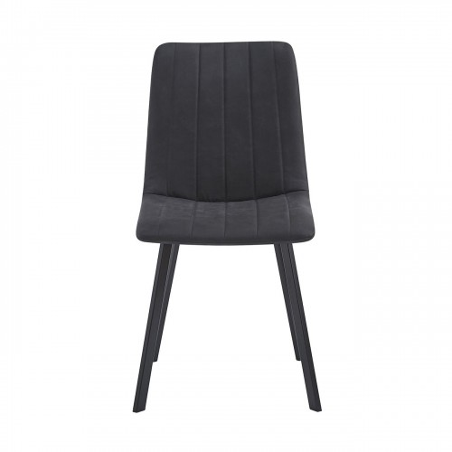 ΣΕΤ BETTY Καρέκλα Μέταλλο Βαφή Μαύρο, Ύφασμα Suede Μαύρο 45x60x87cm/ΕΜ791,4 Τραπεζαρία ΣΕΤ BETTY Καρέκλα Μέταλλο Βαφή Μαύρο, Ύφασμα Suede Μαύρο 45x60x87cm/ΕΜ791,4 Τραπεζαρία