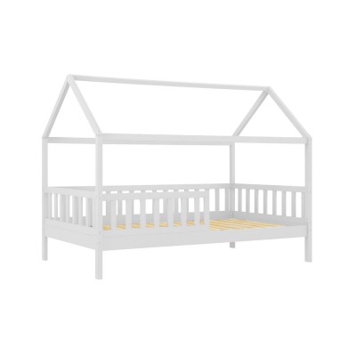 DREAM τ.Montessori Παιδικό Κρεβάτι, για Στρώμα 90x190cm, Ξύλο Πεύκου Απόχρωση Άσπρο 197x97x132cm/ΕΚ701,1 DREAM τ.Montessori Παιδικό Κρεβάτι, για Στρώμα 90x190cm, Ξύλο Πεύκου Απόχρωση Άσπρο 197x97x132cm/ΕΚ701,1