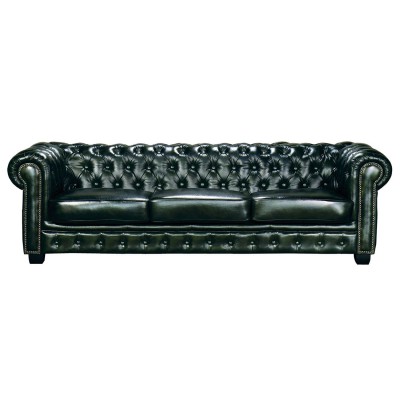CHESTERFIELD Birmingham Καναπές 4Θέσιος Σαλονιού Καθιστικού, Δέρμα AntiqueGreen 241x92x74cm/Ε9574,43 CHESTERFIELD Birmingham Καναπές 4Θέσιος Σαλονιού Καθιστικού, Δέρμα AntiqueGreen 241x92x74cm/Ε9574,43
