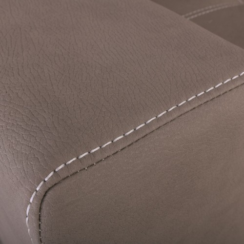 MONTREAL Nabuk Καναπές Κρεβάτι Γωνία Αναστρέψιμη με Αποθηκευτικό Χώρο, Cappuccino 246x157xH94cm Bed:127x196cm/Ε9587,2 Σαλόνι