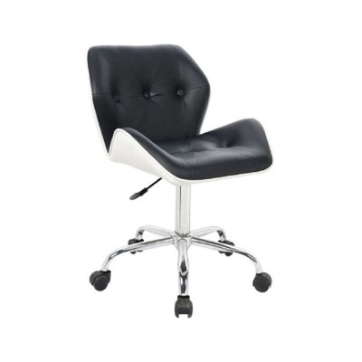 BS1250 ΛΕΥΚΟ-ΜΑΥΡΟ PU ΚΑΡΕΚΛΑ ΓΡΑΦΕΙΟΥ 50X57.5X44-72.5-55.5-89.5εκ.