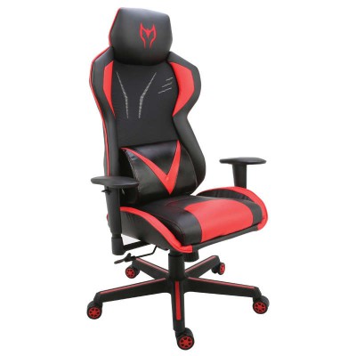 A6100-R ΜΑΥΡΟ-ΚΟΚΚΙΝΟ ΠΟΛΥΘΡΟΝΑ GAMING 65X58X43-124-54-134εκ.