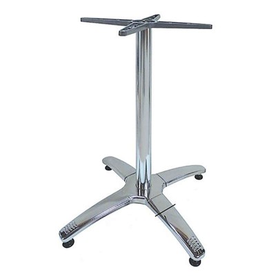 ROMAN 4ΝΥΧΗ 63X63X72εκ.(Σ-Ρ)ΒΑΣΗ ΑΛΟΥΜ.-INOX ΜΕ ΡΕΓ-ΡΟΥΣ