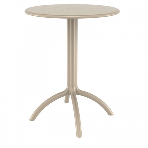 OCTOPUS Φ60Χ75εκ.TAUPE ΤΡΑΠΕΖΙ ΠΟΛ/ΝΙΟΥ OCTOPUS Φ60Χ75εκ.TAUPE ΤΡΑΠΕΖΙ ΠΟΛ/ΝΙΟΥ