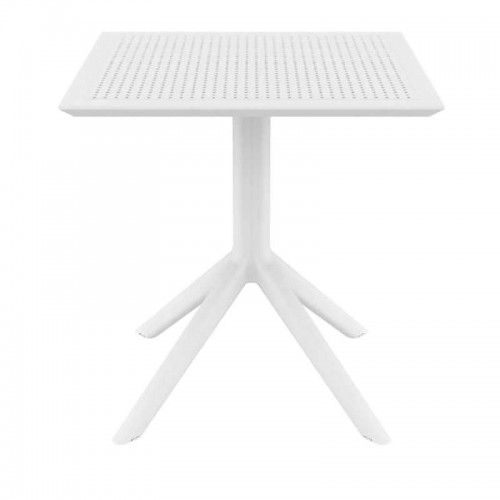 SKY WHITE 70X70X74εκ. ΤΡΑΠΕΖΙ ΠΟΛ/ΝΙΟΥ SKY WHITE 70X70X74εκ. ΤΡΑΠΕΖΙ ΠΟΛ/ΝΙΟΥ