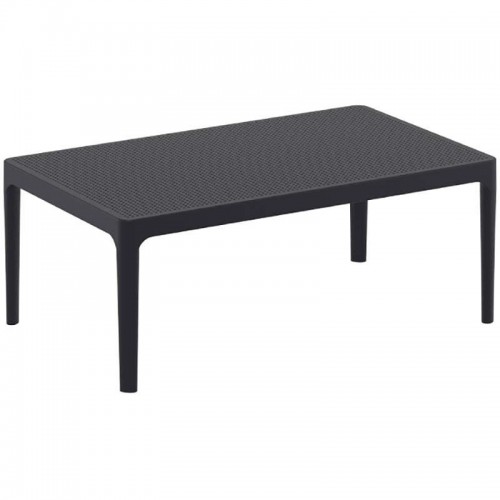 SKY BLACK 100Χ60Χ40εκ. ΤΡΑΠΕΖΙ ΠΟΛ/ΝΙΟΥ Εξωτερικού Χώρου