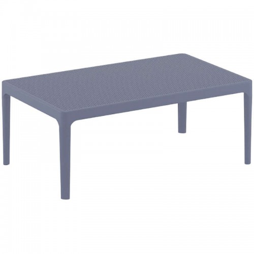 SKY DARK GREY 100Χ60Χ40εκ. ΤΡΑΠΕΖΙ ΠΟΛ/ΝΙΟΥ Εξωτερικού Χώρου