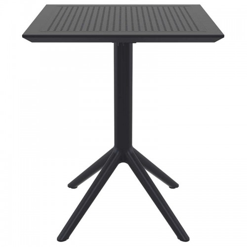 SKY BLACK 60Χ60X74εκ. ΤΡΑΠΕΖΙ ΠΤΥΣ/ΝΟ ΠΟΛ/ΝΙΟΥ Εξωτερικού Χώρου