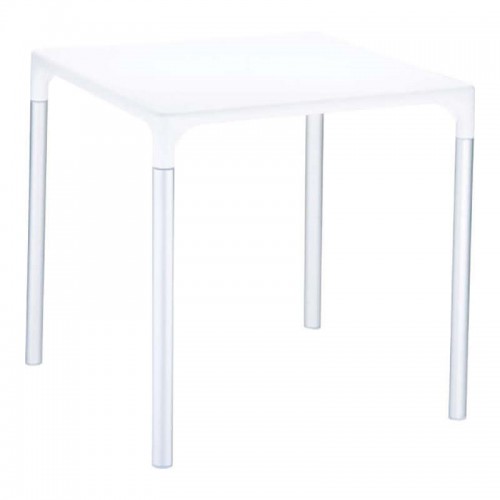 MANGO ALU.WHITE 72Χ72Χ72εκ. ΤΡΑΠΕΖΙ Εξωτερικού Χώρου