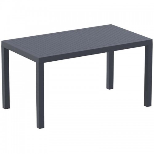 ARES ΤΡΑΠΕΖΙ 140Χ80Χ75εκ. DARK GREY ΠΟΛ/ΝΙΟΥ ARES ΤΡΑΠΕΖΙ 140Χ80Χ75εκ. DARK GREY ΠΟΛ/ΝΙΟΥ