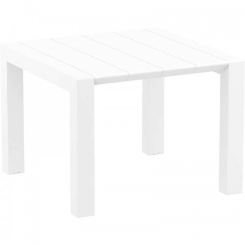 VEGAS WHITE 100X100/140Χ75εκ. ΕΠΕΚΤ.ΤΡΑΠΕΖΙ ΠΟΛ/ΝΙΟΥ Εξωτερικού Χώρου