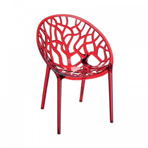 CRYSTAL RED(Σ4) TRANSP.ΠΟΛΥΘΡΟΝΑ Τραπεζαρία