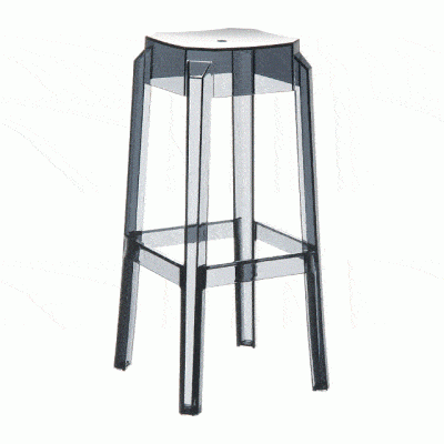 FOX 75εκ.(Σ2)ΣΚΑΜΠΟ SMOKE GREY 36X36X75εκ.