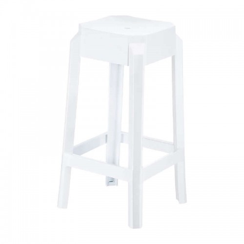 FOX 65εκ.(Σ2)ΣΚΑΜΠΟ GLOSSY WHITE Τραπεζαρία