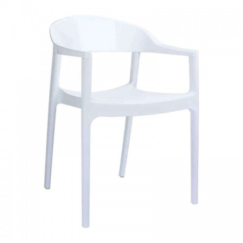 CARMEN WHITE/GLOSSY WHITE (Σ4) ΠΟΛΥΘΡΟΝΑ Τραπεζαρία