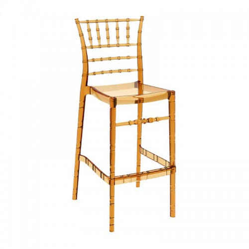 CHIAVARI 75εκ.ΣΚΑΜΠΟ(Σ4)AMBER TRANSP. Εξωτερικού Χώρου