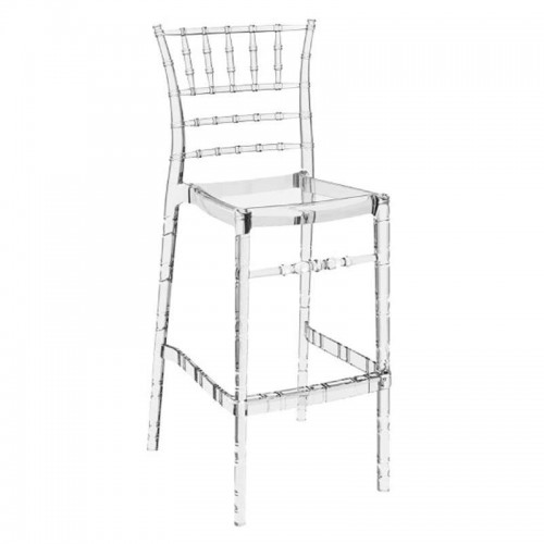 CHIAVARI 75εκ.ΣΚΑΜΠΟ(Σ4)CLEAR TRANSP. Εξωτερικού Χώρου