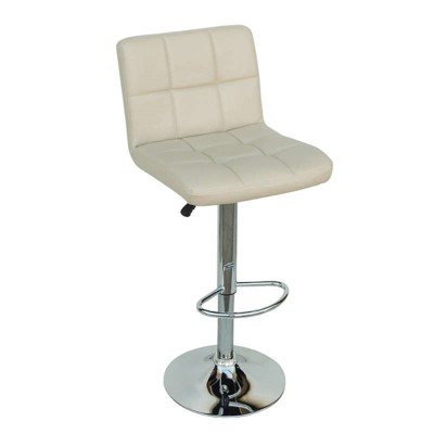 ΣΕΤ BAR40 CREAM PU(Σ2)ΣKAMΠO ΜΕ ΑΜΟΡΤΙΣΕΡ 43X52X113εκ.