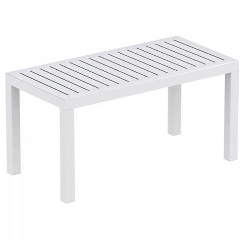 OCEAN WHITE ΤΡΑΠΕΖΙ 90Χ45Χ45εκ. ΠΟΛ/ΝΙΟΥ Εξωτερικού Χώρου